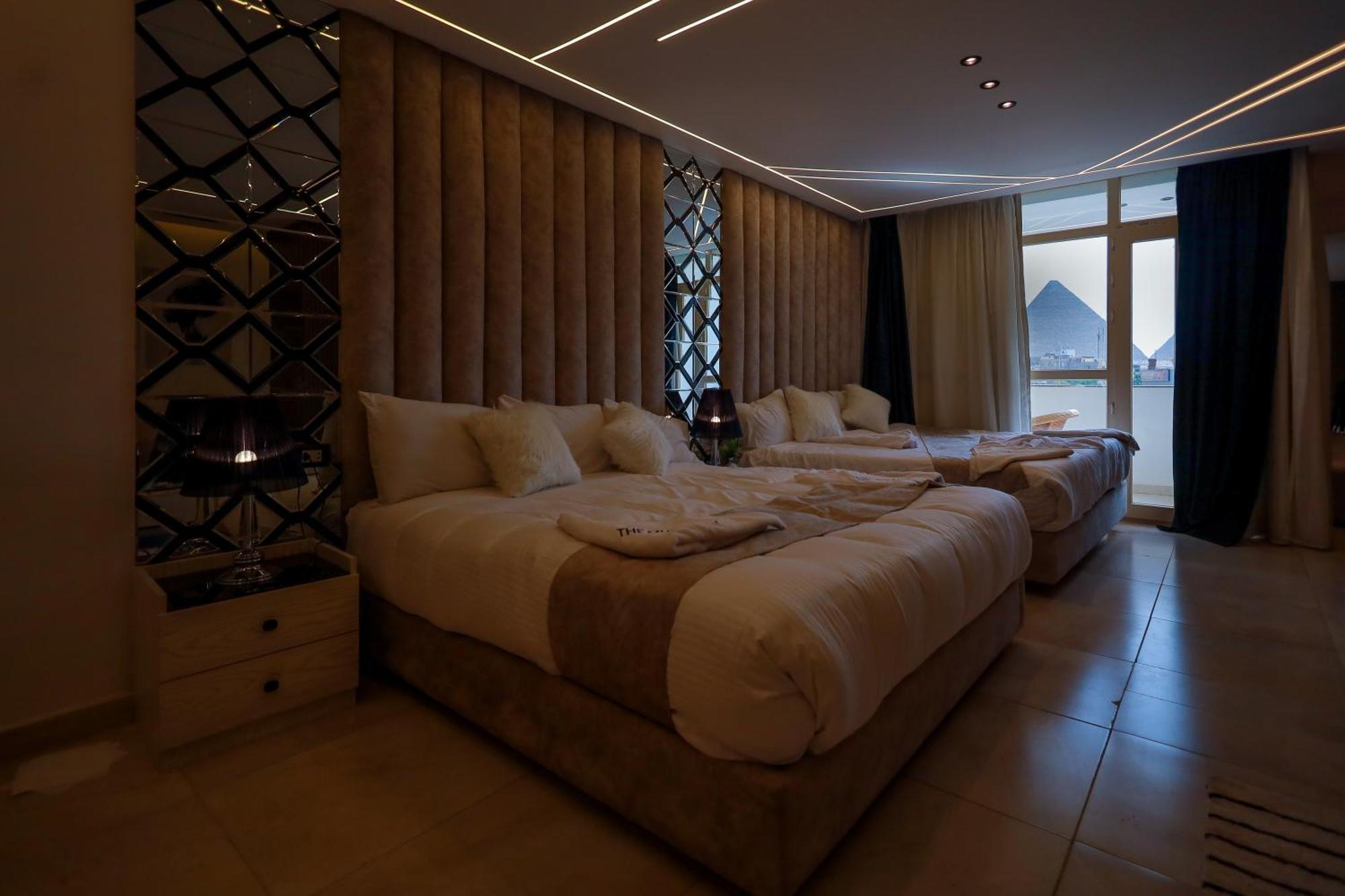 The Muse Pyramids Inn Kafret el-Gabal Esterno foto