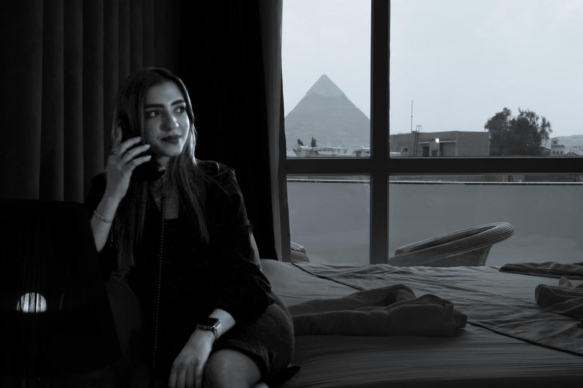 The Muse Pyramids Inn Kafret el-Gabal Esterno foto